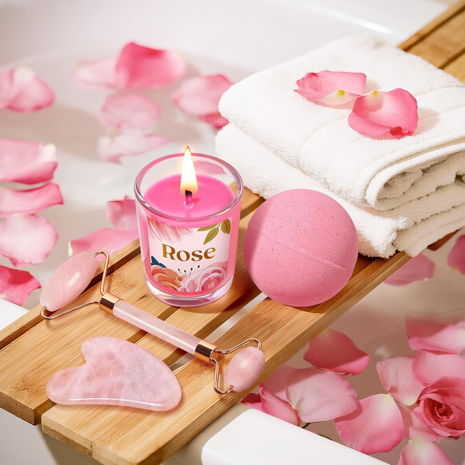 Birthday Gifts for Women, Self Care Spa & Bath Relaxation Gift Set