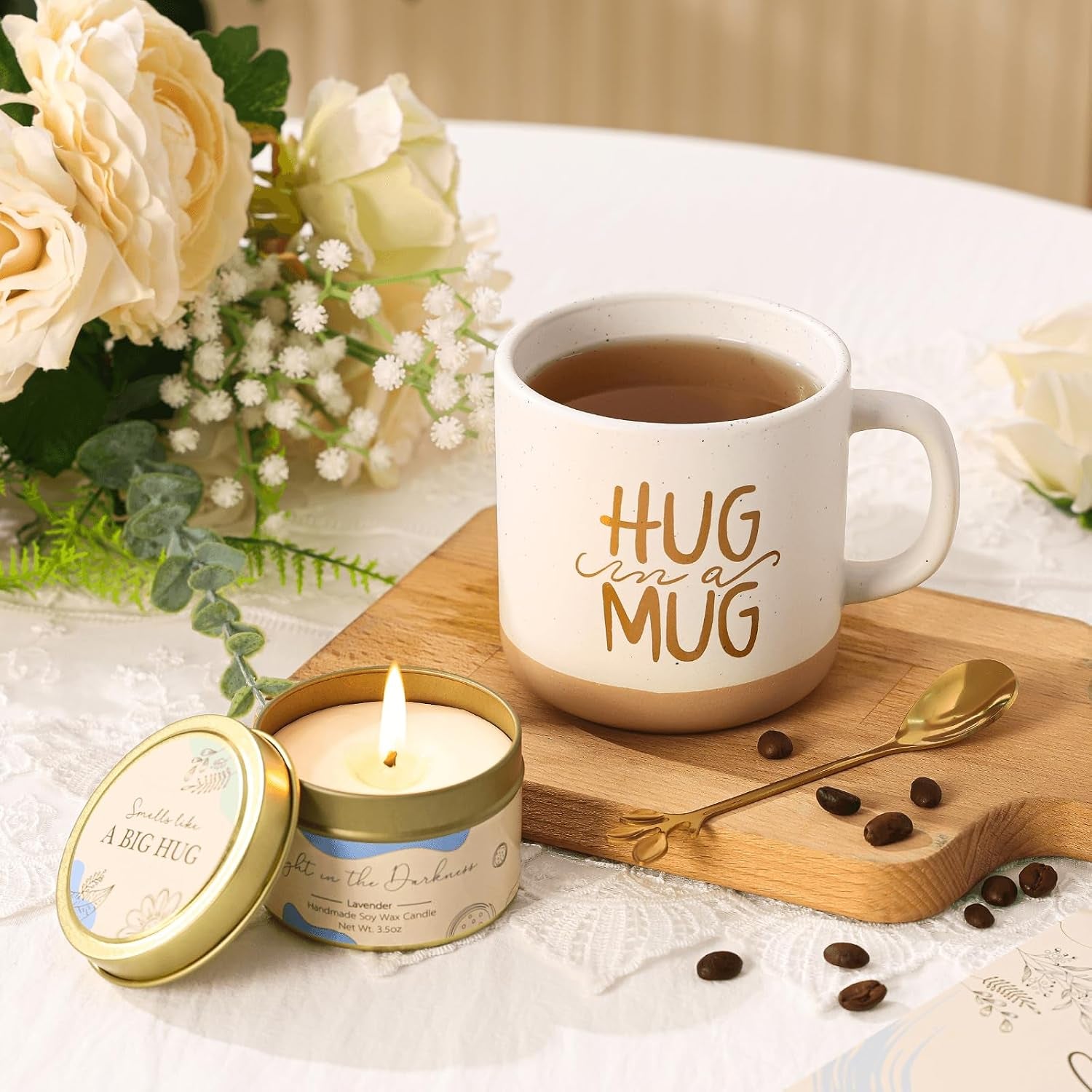 Get Well Gifts for Women Care Package Feel Better Gifts Baskets after Surgery Cancer Patients Miscarriage for Sick Friend Chemo Encouraging Pamper Comfort Wellness Hug Box for Her Self Care with Mug